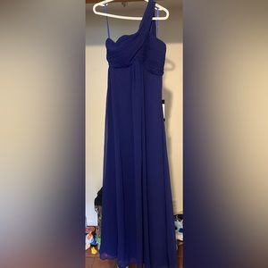 Everpretty bridesmaid dress in dark blue and full length. Never worn/brand new.